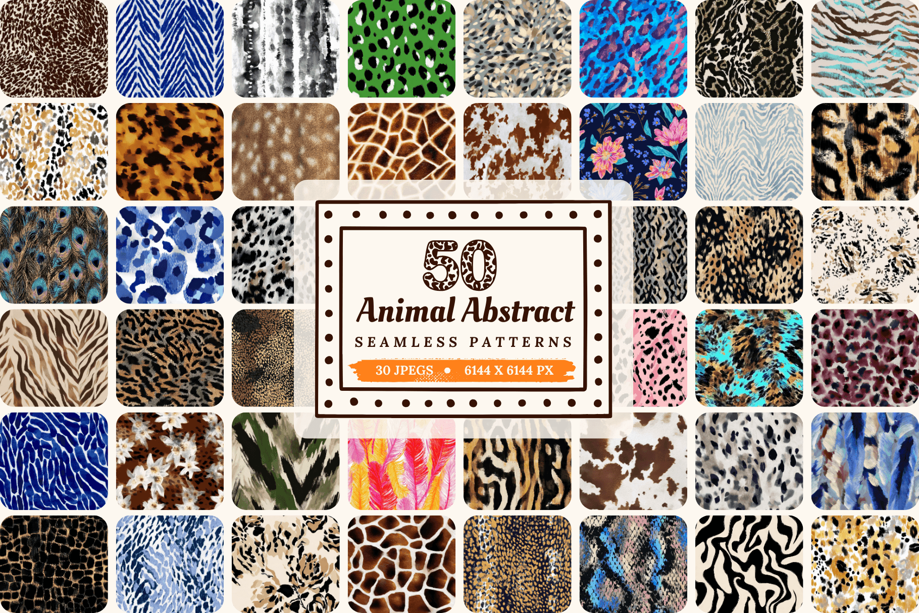 Animal Abstract Set - part 3 - image 1